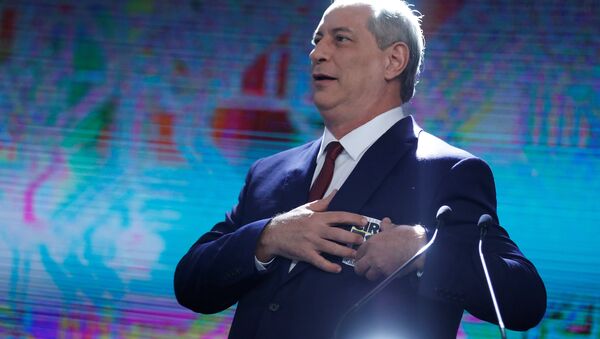 Ciro Gomes, candidato presidencial del Partido Democrático Laborista (PDT) de Brasil - Sputnik Mundo