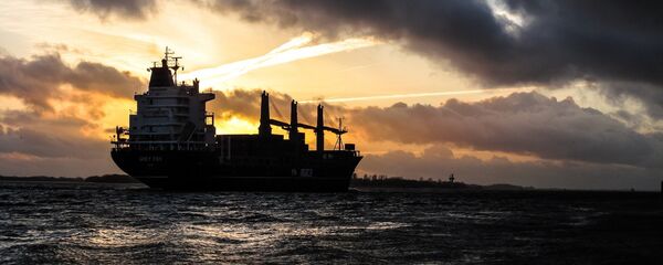 Un buque en el mar (imagen referencial) Un buque en el mar (imagen referencial) - Sputnik Mundo