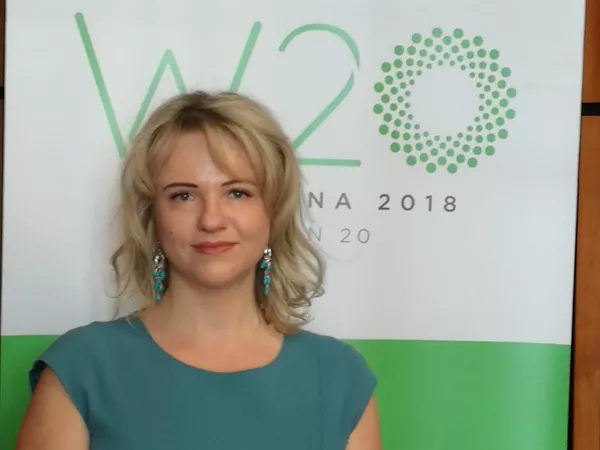 Svetlana Lukash, asesora gubernamental de Rusia en el W20 Svetlana Lukash, asesora gubernamental de Rusia en el W20 - Sputnik Mundo