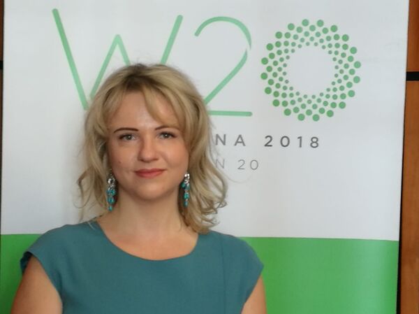 Svetlana Lukash, asesora gubernamental de Rusia en el W20 - Sputnik Mundo