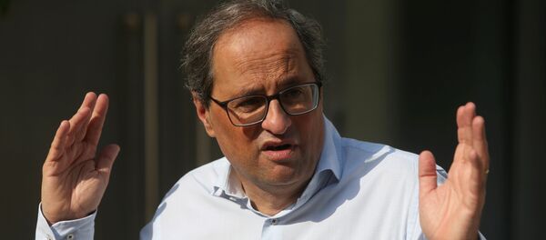 Quim Torra, presidente de la Generalitat de Cataluña - Sputnik Mundo