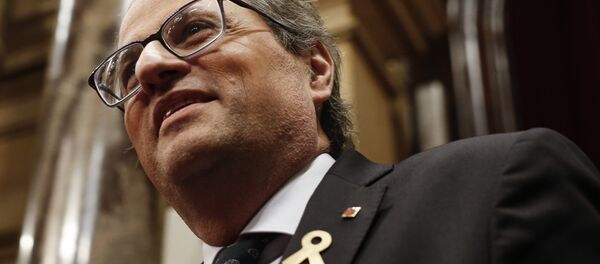 Quim Torra, presidente de la Generalitat de Cataluña - Sputnik Mundo