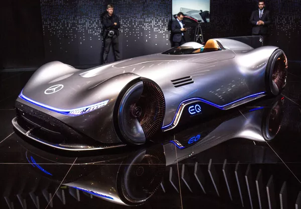 Coches no tripulados y carros de lego: las novedades del Salón del Automóvil de París Coches no tripulados y carros de lego: las novedades del Salón del Automóvil de París - Sputnik Mundo