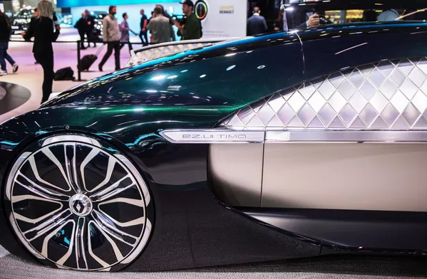 Coches no tripulados y carros de lego: las novedades del Salón del Automóvil de París Coches no tripulados y carros de lego: las novedades del Salón del Automóvil de París - Sputnik Mundo