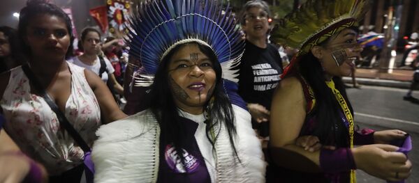 Indígena Guajajara de Brasil (archivo) - Sputnik Mundo