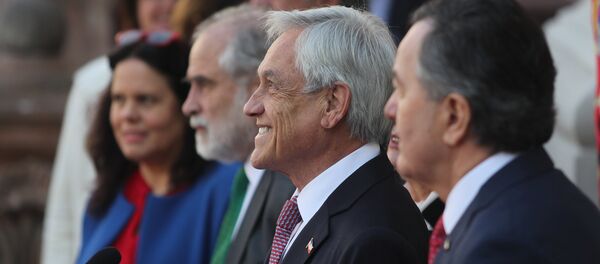 Sebastián Piñera, presidente de Chile - Sputnik Mundo