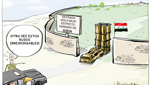Esos rusos irresponsables con sus envíos de los sistemas antiaéreos a Siria - Sputnik Mundo