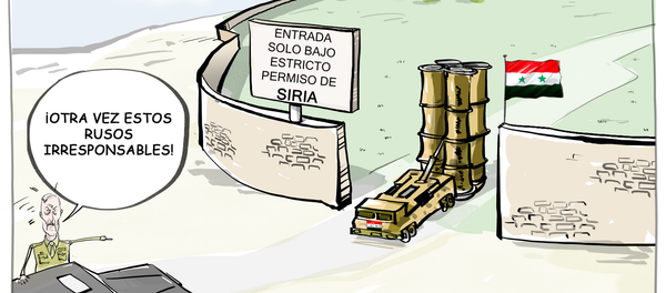 Esos rusos irresponsables con sus envíos de los sistemas antiaéreos a Siria Esos rusos irresponsables con sus envíos de los sistemas antiaéreos a Siria - Sputnik Mundo