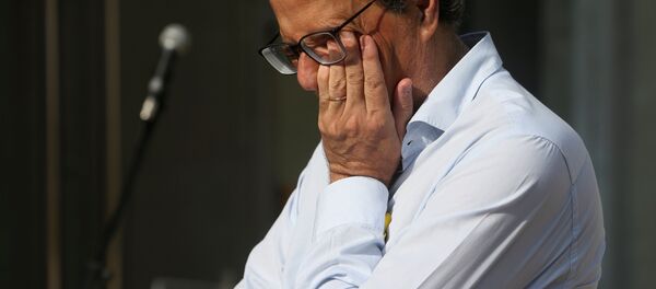 Quim Torra, presidente de la Generalitat de Cataluña - Sputnik Mundo