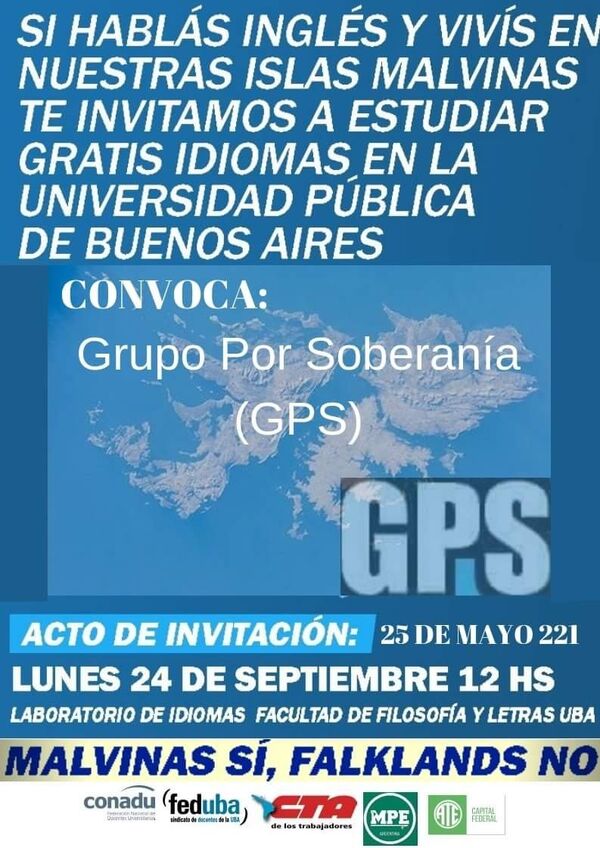 Convocatoria del Grupo por Soberanía en Argentina Convocatoria del Grupo por Soberanía en Argentina - Sputnik Mundo