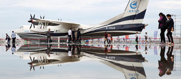 Hidroavión chino AG600 Hidroavión chino AG600 - Sputnik Mundo
