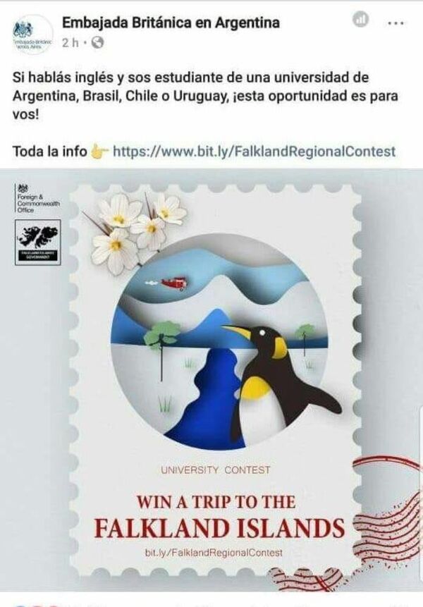 Comunicado de la embajada británica en Argentina Comunicado de la embajada británica en Argentina - Sputnik Mundo