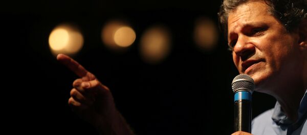 Fernando Haddad, candidato presidencial brasileño - Sputnik Mundo