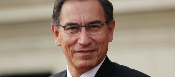 Martín Vizcarra, presidente de Perú - Sputnik Mundo