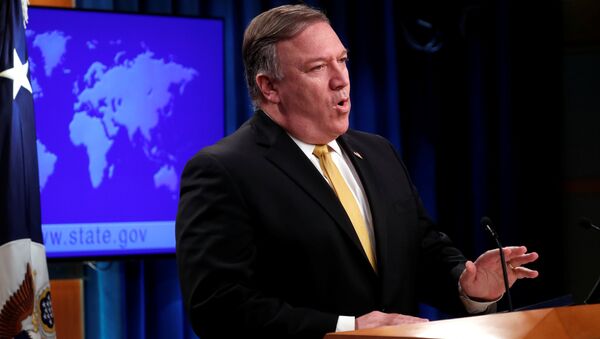 Mike Pompeo, secretario de Estado de EEUU - Sputnik Mundo