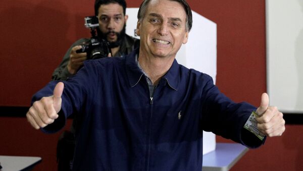 Jair Bolsonaro, candidato a la Presidencia de Brasil - Sputnik Mundo