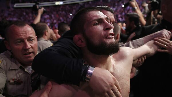 Jabib Nurmagomédov, luchador de artes marciales mixtas ruso - Sputnik Mundo