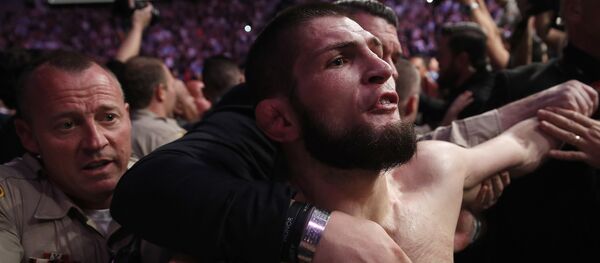 Khabib Nurmagomedov, luchador de artes marciales mixtas ruso  - Sputnik Mundo