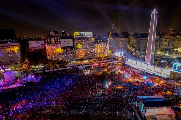  La inauguración de los JJOO de la Juventud en Argentina - Sputnik Mundo