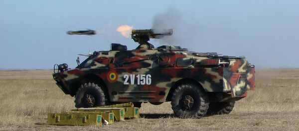 Un 9P148 de las Fuerzas Armadas de Rumania, foto archivo - Sputnik Mundo