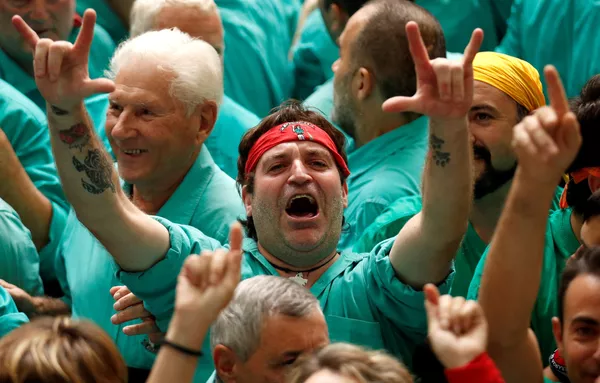 Así son los 'castellers': las pirámides humanas de Cataluña - Sputnik Mundo