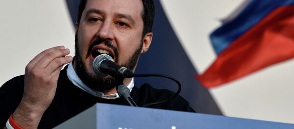 Matteo Salvini, ministro del Interior italiano - Sputnik Mundo