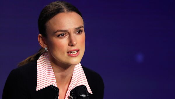 La actriz británica Keira Knightley - Sputnik Mundo