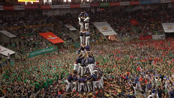 Unos 'castellers' en Tarragona (Cataluña) - Sputnik Mundo