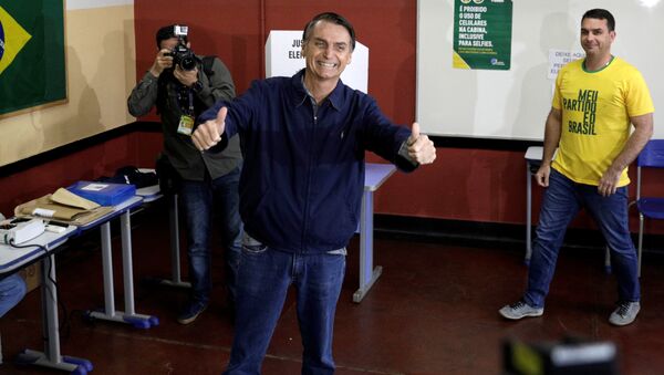 Jair Bolsonaro, candidato a la Presidencia de Brasil - Sputnik Mundo