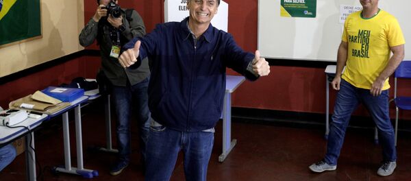Jair Bolsonaro, candidato a la Presidencia de Brasil - Sputnik Mundo