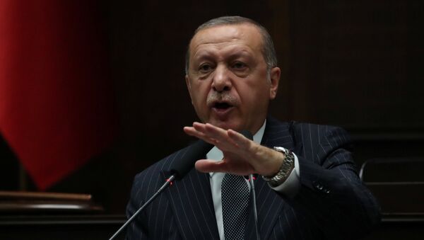 Recep Tayyip Erdogan, presidente de Turquía - Sputnik Mundo