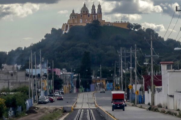 La vía del Tren Turístico Puebla-Cholula - Sputnik Mundo