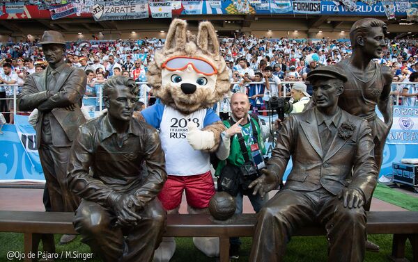 Pájaro Singer con Zabivaka - Sputnik Mundo