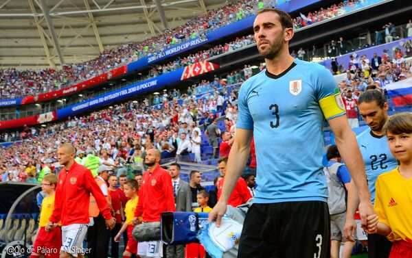 Diego Godin, capitán de Uruguay - Sputnik Mundo