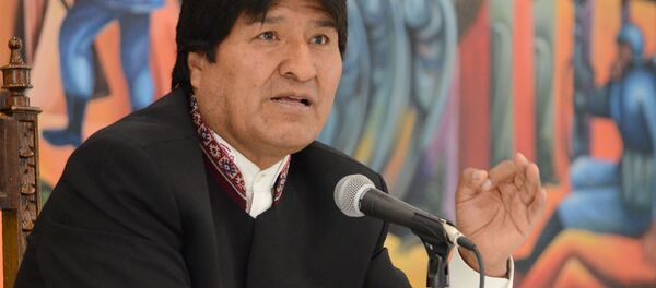 Evo Morales, presidente de Bolivia Evo Morales, presidente de Bolivia - Sputnik Mundo