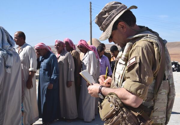 Augusto Ferrer-Dalmau en Alepo (Siria) - Sputnik Mundo