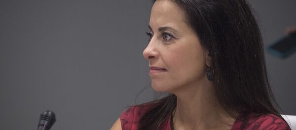 Dina Powell, exconsejera de Seguridad Nacional de presidente de EEUU - Sputnik Mundo