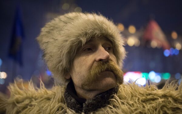 Un cosaco ucraniano (imagen referencial) - Sputnik Mundo