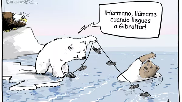 ¿Bloquearle las aguas al oso? ¿Seguro? - Sputnik Mundo