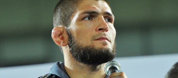 El luchador de artes marciales mixtas Jabib Nurmagomédov El luchador de artes marciales mixtas Jabib Nurmagomédov - Sputnik Mundo