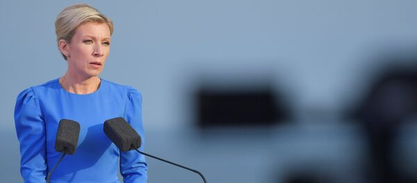 María Zajárova, la portavoz de la Cancillería rusa María Zajárova, la portavoz de la Cancillería rusa - Sputnik Mundo