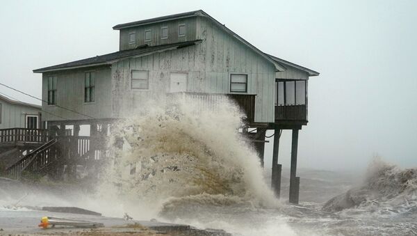 La llegada del huracán Michael - Sputnik Mundo
