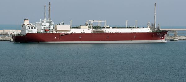 Un buque de gas licuado de petróleo (imagen referencial) - Sputnik Mundo