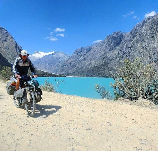 Tabaré Alonso, uruguayo que viaja por Latinoamérica en bicicleta Tabaré Alonso, uruguayo que viaja por Latinoamérica en bicicleta - Sputnik Mundo