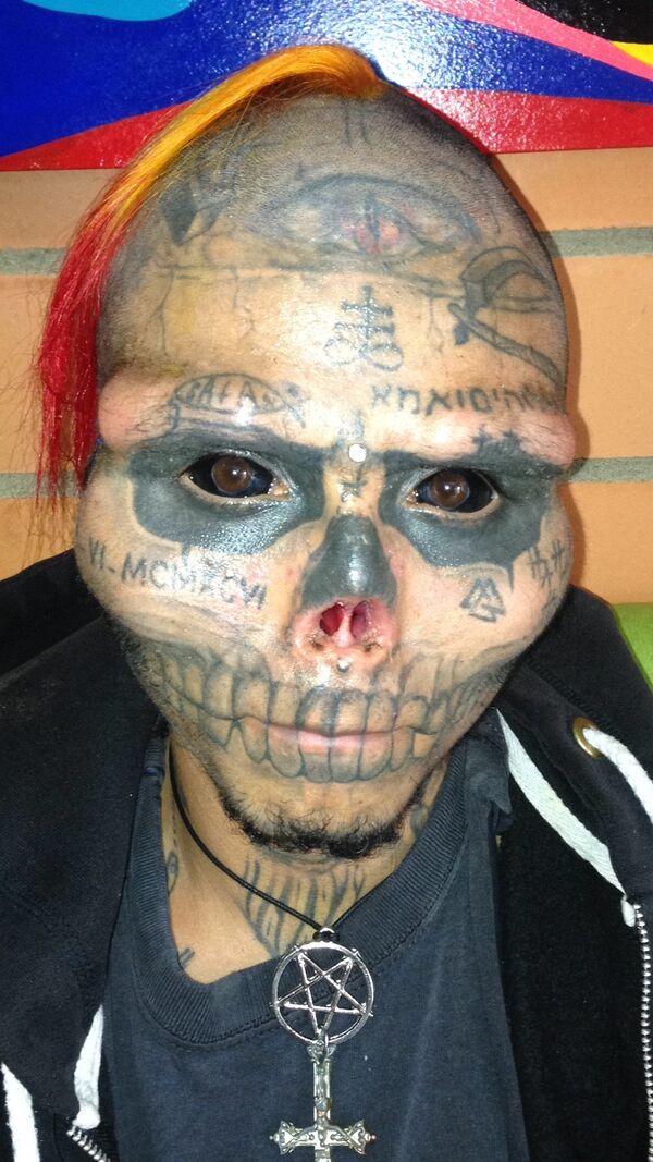 Kalaca Skull, el hombre calavera - Sputnik Mundo