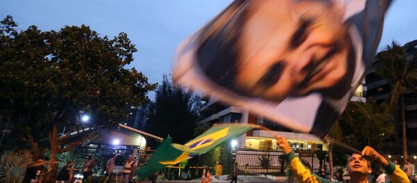 Segidores del ultraderechista Jair Bolsonaro - Sputnik Mundo