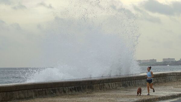 El huracán Michael en Cuba - Sputnik Mundo