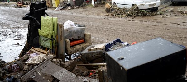 Inundación en Mallorca, España - Sputnik Mundo