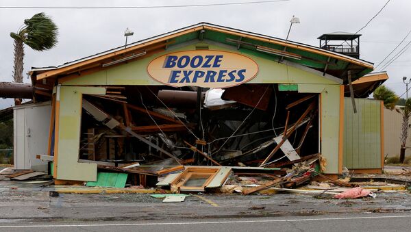 El huracán Michael en Florida - Sputnik Mundo