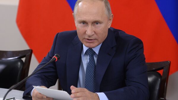 Vladímir Putin, presidente ruso - Sputnik Mundo